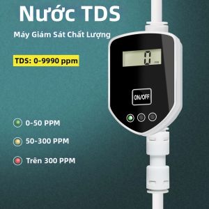 juan juan | Bút Phát Hiện Chất Lượng Nước TDS Kỹ Thuật Số Đo Lường Thời Gian Thực Nước Uống Trong Bể Cá Máy Đo Tích Hợp Thông Minh