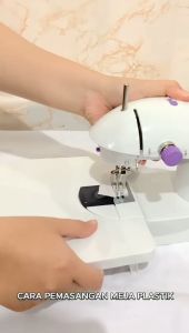 MESIN JAHIT / MESIN JAHIT MINI / MESIN JAHIT PORTABLE / MESIN JAHIT ADA LAMPU / PERALATAN KECIL RUMAH TANGGA / BAJU / CELANA / LAMPU / MESIN JAHIT PORTABLE MINI- SHENARCORNER168
