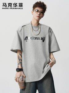 Mark Fairwhale | Cotton Loose American Style T-Shirt