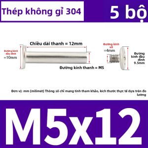 Vít và Chốt 304 Không Gỉ