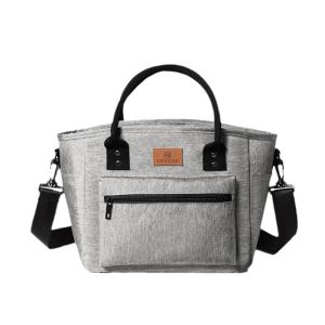 Portable insulated bag for office workers to pack lunch lunch box bag with rice portable lunch box bag picnic waterproof ice bag