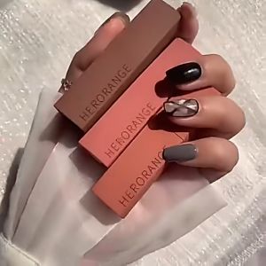 YTFSKFUI 【Local Stock】Matte Lipstick Waterproof Moisturizing Smooth Liptint Lightweight Non-Clump Soft Smooth Non-stick Cup Lip Gloss