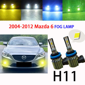 dual color For Honda ODYSSEY 2005-2008  FOG LAMP LED BULB Ice blue White Yellow Lampu Spotlight Sport Light Mentol Kereta Halogen Replacement H11 MMC  fog lamp