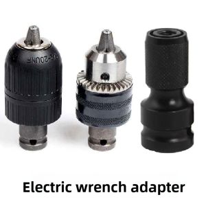 MONLEYTA | Universal Electric Wrench Converter Head Drill Bit Set Air Gun Adapter Drill Chuck Connector Rod For Woodworking Special Use