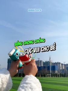 Đồ chơi bắn chong chóng quay bắn đĩa bay con quay phát sáng đồ chơi vận động cho bé