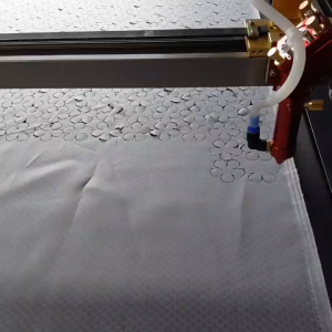 ( Set 50 bông) Hoa mai 5 cánh vải voan Hàn cắt laser nhiều màuNguyên liệu làm handmade DIY