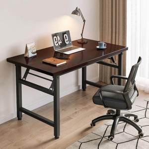 New Foldable Rectangular Table Simple Training Dining Table Nail Salon Desk Hostel Long Strip Book Desk Easy Table Meal Desk