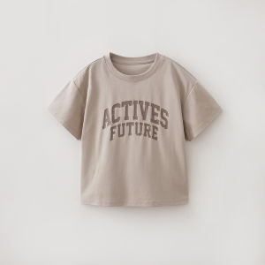 Marc&Janie | Anti-Wrinkle American Vintage Style Letter Printed T-Shirt