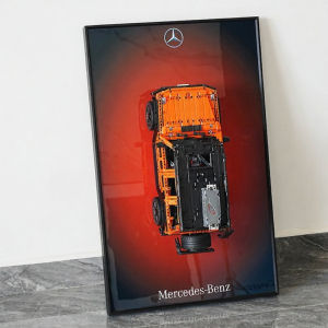 Mercedes Benz G Compatible Lego Display Background Wall Frame