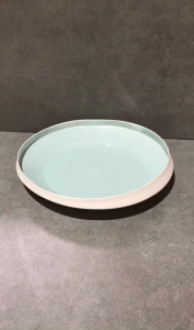 Muraditohome Premium Ceramic Deep Plate 11x1.75 inches