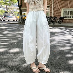 V.C.I | Fashionable Stylish Tapered Flower-Bud Pants 3/4 Length