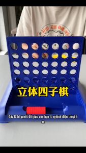 Bộ Đồ chơi cờ Caro 4 Chiều cho bé phát triển tư duy