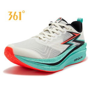 [10KM+] 361 Degrees Flame 4MIX Professional Marathon Running Shoes Carbon Plate Racing PB Shock Absorbing Sports Shoes Racing Shoes 672512204