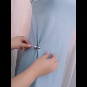 WE Bros Pin Mutiara Kancing Tanpa Jahit Kancing Baju Kancing Hijab Kancing Mutiara Divine Bros Tuspin Hijab Bisa Lepas Korea Fashion