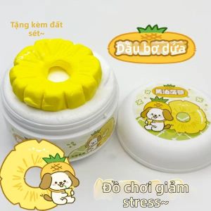WOWEIAOKUANG | Slime Hương Kem Tươi Giảm Stress Xô Lớn