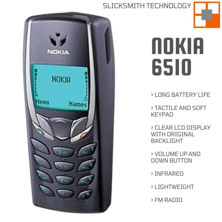 Nokia 6510 Complete Set with Smooth Housing SlickSmith Technology