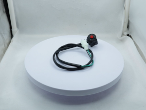 2PCS Switch for Motorcycle Universal Motorcycle Kill Switch Red Push Button Horn Starter Dirt Bike ATV