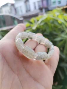 Natural Class A Crystal Black Chicken Turtle Shell Bracelet (With Authentication Certificate) 天然冰乌鸡龟甲手串 (附珠宝鉴定证书)
