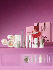 LITTLE ONDINE | Makeup Gift Set With Lipstick Foundation Blush Compact Eyeshadow