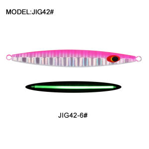 TEASER J42 Special Offer: Slow-Sinking and Slow-Shaking Lure Iron Plate 40g-110g Lead Bait Mackerel Bait and Bionic Bait