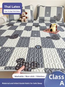 MONLEYTA | Cool Bed Sheet Ice Silk Bed Sheet Washable Student Dorm Single Double Pillowcase Set