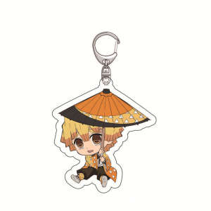 Bandai | Móc Khóa Anime Diệt Quỷ Chất Liệu Acrylic Mặt Dây Chuyền Muzan Tanjiro Zenitsu Quà Tặng Sưu Tầm Dành Cho Fan
