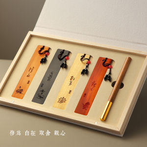 Thiệp Đánh Dấu Sách Gỗ Cao Cấp Thiết Kế Sáng Tạo Của Bảo Tàng Trung Hoa Quà Tặng Ngày Nhà Giáo Quốc Gia Cho Nam Thiệp Đánh Dấu Sách Thời Gian