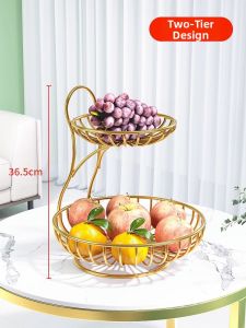 Luxury Style Fruit and Snack Storage Tray