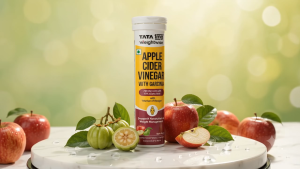 TATA 1mg Apple Cider Vinegar ACV + Garcinia Effervescent Tablets | Weight Management | Appetite Control | Healthy Digestion