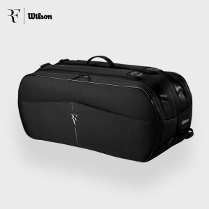 Wilson RF Series Tennis Bag Large Capacity Professional Tennis Backpack Federer Universal Sports Fitness Fans Supplies