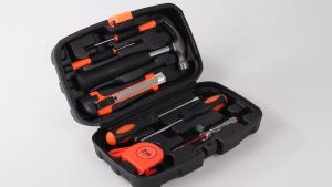 Alat Set Perkakas Tang Palu Obeng Cutter Meteran 8 in 1 Tool 8 Pcs Set TOOL KITS TOOLS SET ORIGINAL Cocok Untuk Pemakaian Rumah Bisa Dibawa Kemanapun BISA COD PRODUK PERKAKAS RUMAH TERMURAH MURAH LEBAY INDOENSIA TECHNO - PERKAKAS