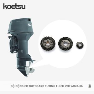 Bộ Bánh Răng Cánh Quạt Động Cơ Phía Ngoài KOETSU Tương Thích Với Bánh Răng Lớn Và Nhỏ Của Yamaha 99-85HP Cho Động Cơ Xăng 2 Thì