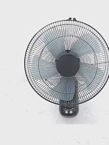 16 inch Wall Fan Inverter Wall Mount Inverter Electric Fan Wall Fan With Remote Control 5 Blades Air Circulator Fan Household Energy Saving Silent Oscillating Fan for Living Room Kitchen