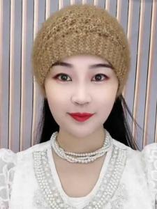 หมวกคลุมผมถักนิตติ้งสไตล์ใหม่สำหรับผู้หญิงในฤดูใบไม้ร่วงและฤดูหนาว หมวกคลุมผมแบบสวมหัวป้องกันแสงแดด ป้องกันหัว ป้องกันหางผม ป้องกันหัวไหล่