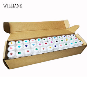 Hộp Trưng Bày Đá Quý Trong Suốt 144 Ngăn Hình Tròn Dùng Để Đựng Trang Sức Tiền Xu Kim Cương Đá Rời Đóng Gói Số Lượng Lớn