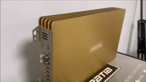 เพาเวอร์แอมป์ติดรถยนต์แรงๆ GRATIA รุ่น X1502 CLASS D 1500w. สีทอง