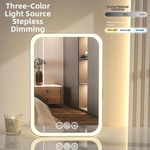 LIWAN | LED Illuminated Portable Mirror Touch Adjustable