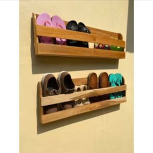 rak sepatu dan sendal tempel dinding