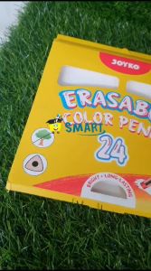 (1PCS ISI 24 WARNA)JOYKO ERASABLE COLOUR PENCIL CP0130 24PC