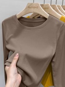 Double-faced Warmer Thickened Womens Underwear Shirt