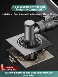 WEIKAMAYI | Odor-Blocking Sink Drain Adapter Stainless Steel