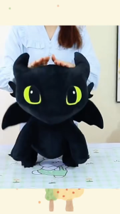 ตุ๊กตาเขี้ยวกุด Night Sak มังกรเขี้ยวกุด  ผ้าขนนุ่ม ของขวัญ ขนาด32cm 45cm 60cm (วัดจากหูถึงหาง)