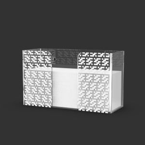 KOTAK TEMPAT WADAH PENYIMPANAN TISU TEMPEL DINDING AKRILIK BENING DAPUR KAMAR TIDUR TAMU MANDI WC TOILET ESTETIK KEKINIAN MINIMALIS MULTIFUNGSI MOTIF DISPENSER HAND PAPER TOWEL TISSUE WASTAFEL BOX ORGANIZER STORAGE HOLDER CLEAR ACRYLIC MODERN ELEGANT 217