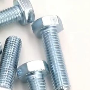 IGD || Galvanized Stainless (GI) Bolt Cap screw with Nut per piece 1/4 5/16