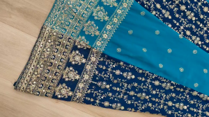 [PRE-ORDER] Ready Made Faux Blooming With Zari & Sequins Embroidered Work (10-15days delivery)