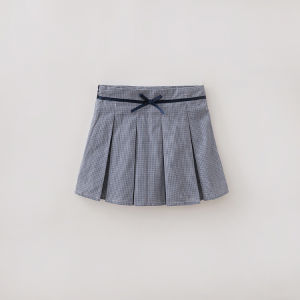 Marc&Janie | Vintage Check Cotton Pleated Skirt