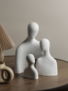ZHONGGE | Creative Nordic Style Ceramic Figurine Decorative Ornaments