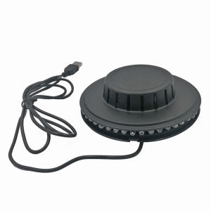 Colorful USB Fairy Lights with Sound Reactive RGB LEDs and Rotating Ball for Festive Events