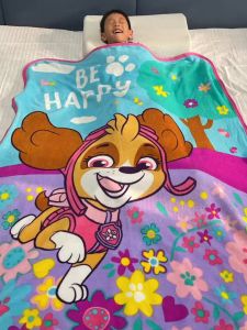 ผ้าห่ม ผ้าห่มนวม ผ้าห่มปรับอากาศ  ผ้าห่มลายน่ารัก ผ้าห่มงีบ  ผ้าห่ม 6 ฟุต ผ้านาโน152x127 ซม.