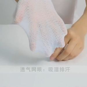 Baby Girl Knee High Socks Cartoon Designed Breathable Thin Cotton Mesh Socks